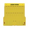 LOCKOUT 20 PADLOCK STATION WITH COVER UNFILLED