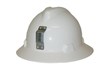 MSA V GARD FULL BRIM HARD HAT WITH LAMP 