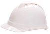 MSA VGARD VENTED HARD HAT WHITE