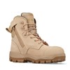 BATA MALLEE LADIES ZIP SIDED SAFETY BOOT