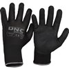 DNC HI VIS GLOVE NITRILE SANDY FINISH