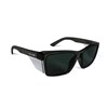 BOLLE STKS 420 PLATINUM SAFETY GLASSES SMOKE LENS WITH BLACK GLOSS FRAME