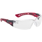 BOLLE RUSH PLATINUM CLEAR LENS SPEC