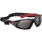 BOLLE RUSH SEAL PLATINUM SMOKE LENS SPEC ASSEMBLED WITH GASKET AND STRAP
