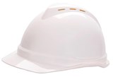 MSA VGARD VENTED HARD HAT WHITE
