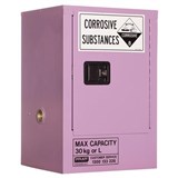 PRATT CORROSIVE CABINET 30LTR 1 DOOR 1 SHELF 