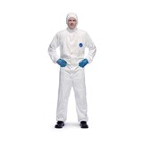 DUPONT TYVEK WHITE 500 CLASSIC XPERT HOODED COVERALL XL