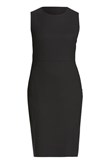 NNT DOBBY STRETCH SLEEVELESS DRESS