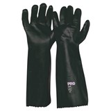 PROCHOICE GLOVE PVC DOUBLE DIPPED GREEN 450MM