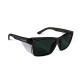 BOLLE STKS 420 PLATINUM SAFETY GLASSES SMOKE LENS WITH BLACK FRAME